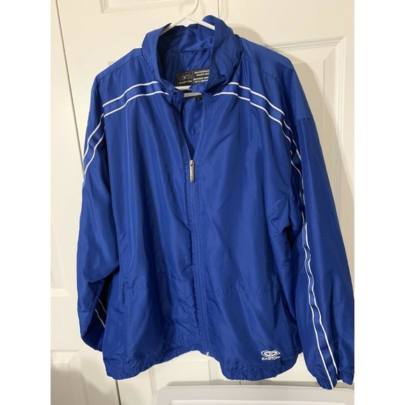 Easton Hockey Mens Jacket - Blue Sz L High Performance Athletic Gear - Picture 1 of 8